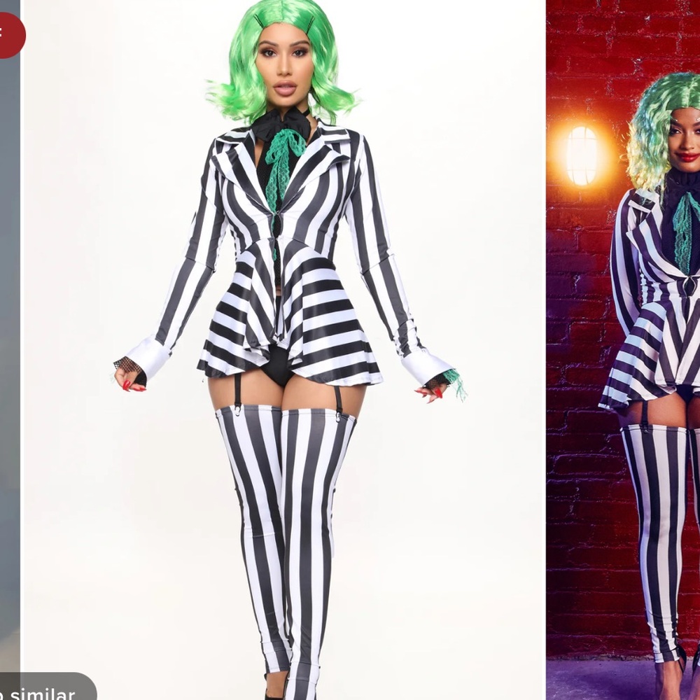 Womens beetlejuice costume